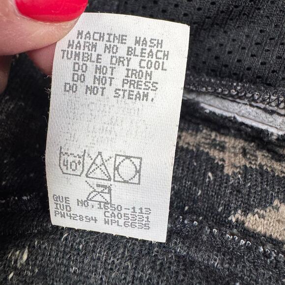 Vintage 90s Woolrich USA Snowflakes Sherpa Fleece Full Zip Jacket Winter Mens M - Picture 11 of 11